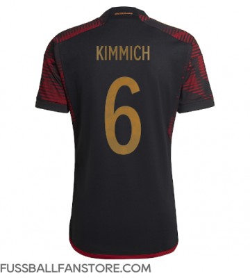 Deutschland Joshua Kimmich #6 Replik Auswärtstrikot WM 2022 Kurzarm